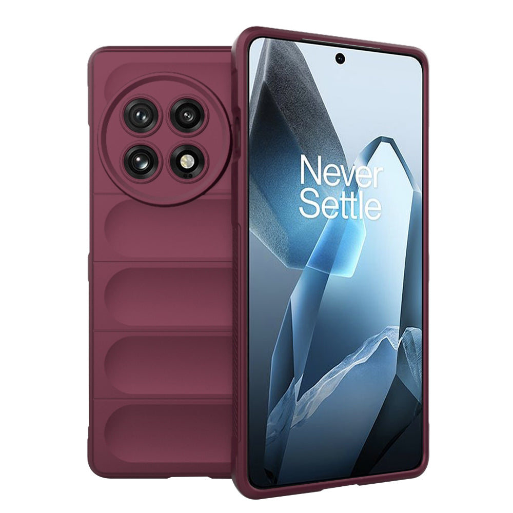 Case for OnePlus 13, Techsuit, Magic Shield, Burgundy