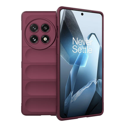 Case for OnePlus 13, Techsuit, Magic Shield, Burgundy