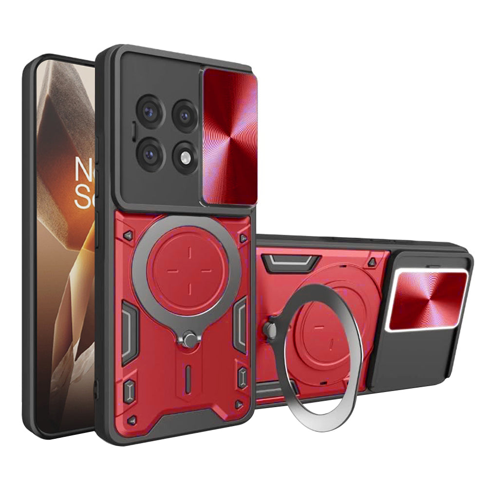 Case for OnePlus 13R, Techsuit, CamGuard Pro, Red