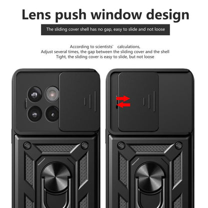 Case for OnePlus 13R, Techsuit, CamShield, Black