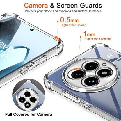 Case for OnePlus 13R, Techsuit, Shockproof Clear, Transparent