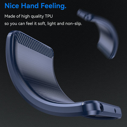 Case for OnePlus Nord 4, Techsuit, Carbon, Blue