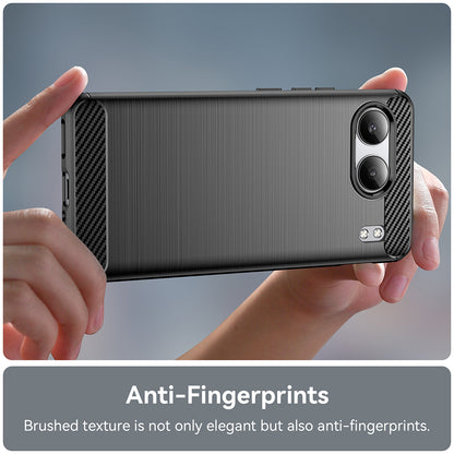 Case for OnePlus Nord 4, Techsuit, Carbon, Black
