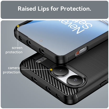 Case for OnePlus Nord 4, Techsuit, Carbon, Black