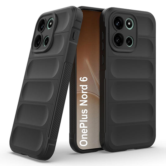 Case for OnePlus Nord 6, Techsuit, Magic Shield, Black