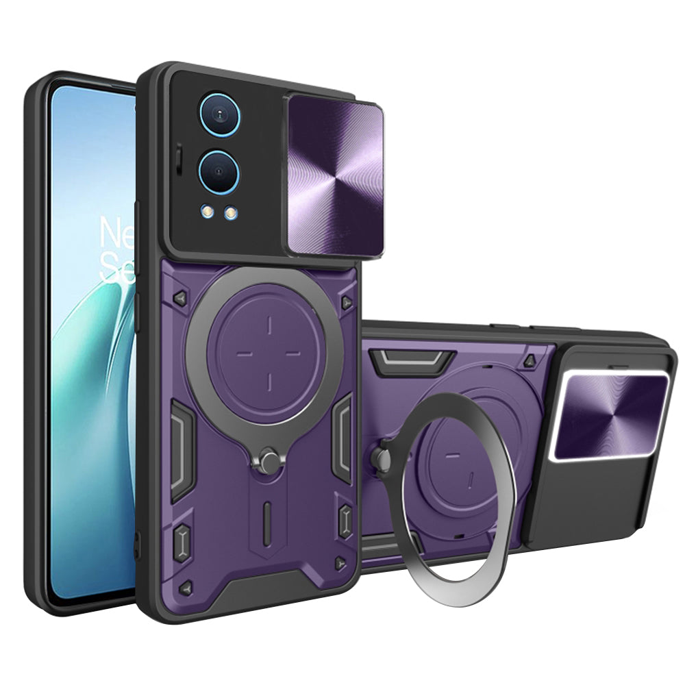 Case for OnePlus Nord CE4 Lite, Techsuit, CamGuard Pro, Purple
