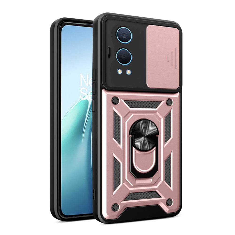 Case for OnePlus Nord CE4 Lite, Techsuit, CamShield, Pink