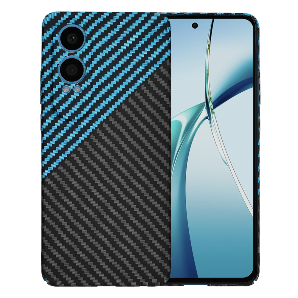 Case for OnePlus Nord CE4 Lite, Techsuit, Carbonite FiberShell, Black Blue