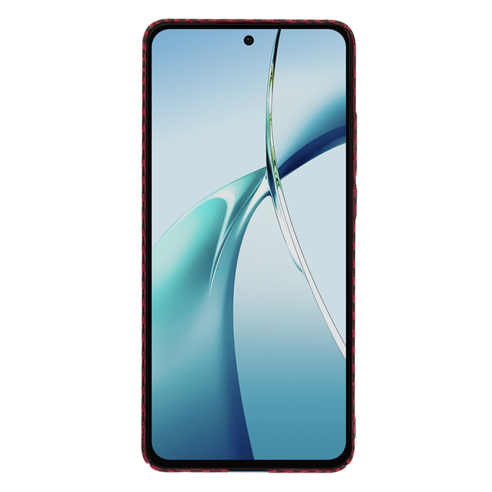 Case for OnePlus Nord CE4 Lite, Techsuit, Carbonite FiberShell, Red