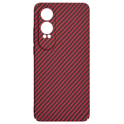 Case for OnePlus Nord CE4 Lite, Techsuit, Carbonite FiberShell, Red
