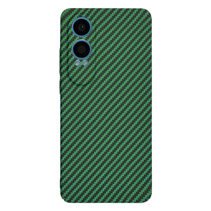 Case for OnePlus Nord CE4 Lite, Techsuit, Carbonite FiberShell, Green