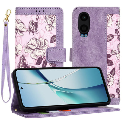 Case for OnePlus Nord CE4 Lite, Techsuit, FlipCraft, Purple