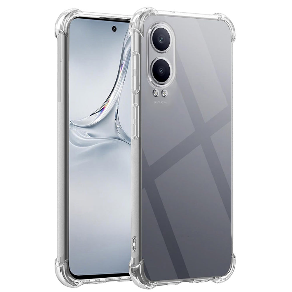 Case for OnePlus Nord CE4 Lite, Techsuit, Shockproof Clear, Transparent