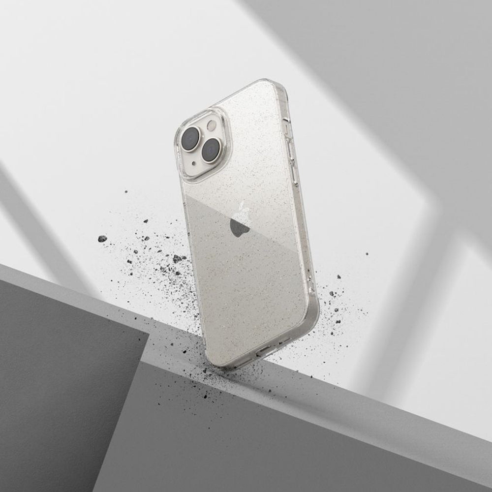 Case for OnePlus Nord CE4 Lite, Techsuit, SparkleSkin, Transparent