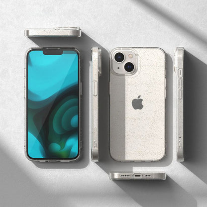 Case for OnePlus Nord CE4 Lite, Techsuit, SparkleSkin, Transparent
