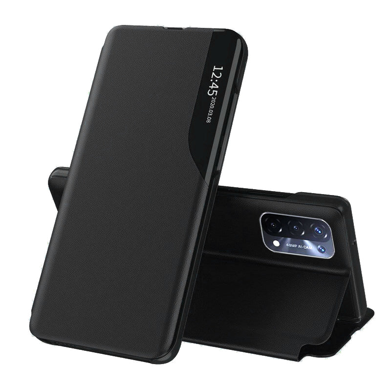 Case for OnePlus Nord N200 5G / Oppo A74 5G / A54 5G, Techsuit, eFold, Black