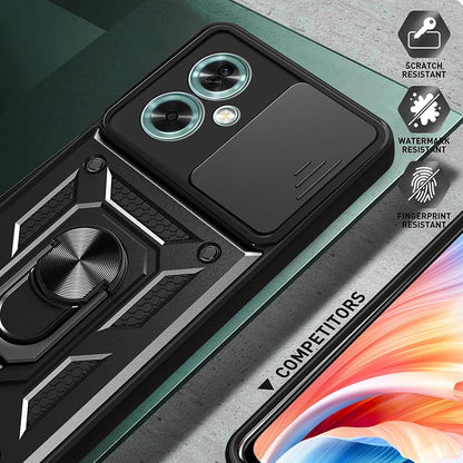 Case for OnePlus Nord N30 SE / Oppo A79, Techsuit, CamShield, Black