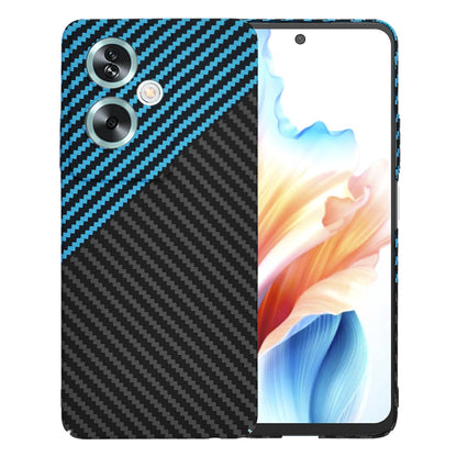 Case for OnePlus Nord N30 SE / Oppo A79, Techsuit, Carbonite FiberShell, Black Blue