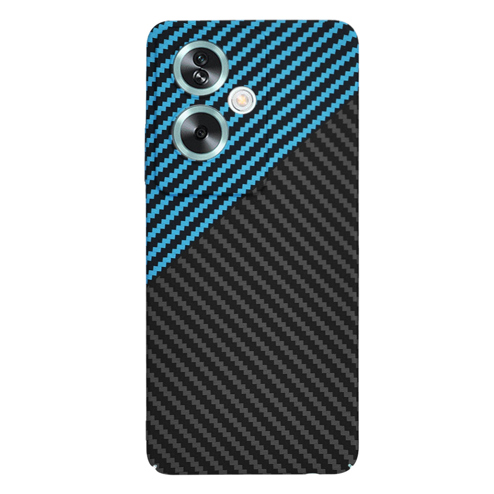 Case for OnePlus Nord N30 SE / Oppo A79, Techsuit, Carbonite FiberShell, Black Blue