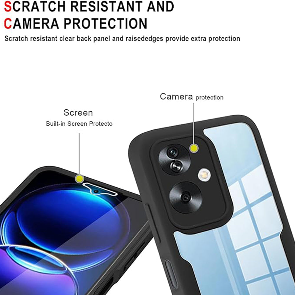 Case for OnePlus Nord N30 SE / Oppo A79, Techsuit, ColorVerse 360, Black