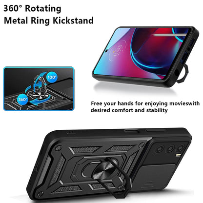 Case for Oppo A16s / A54s / A16, Techsuit, CamShield, Black