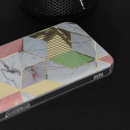 Case for Oppo A17, Techsuit, Marble, Purple