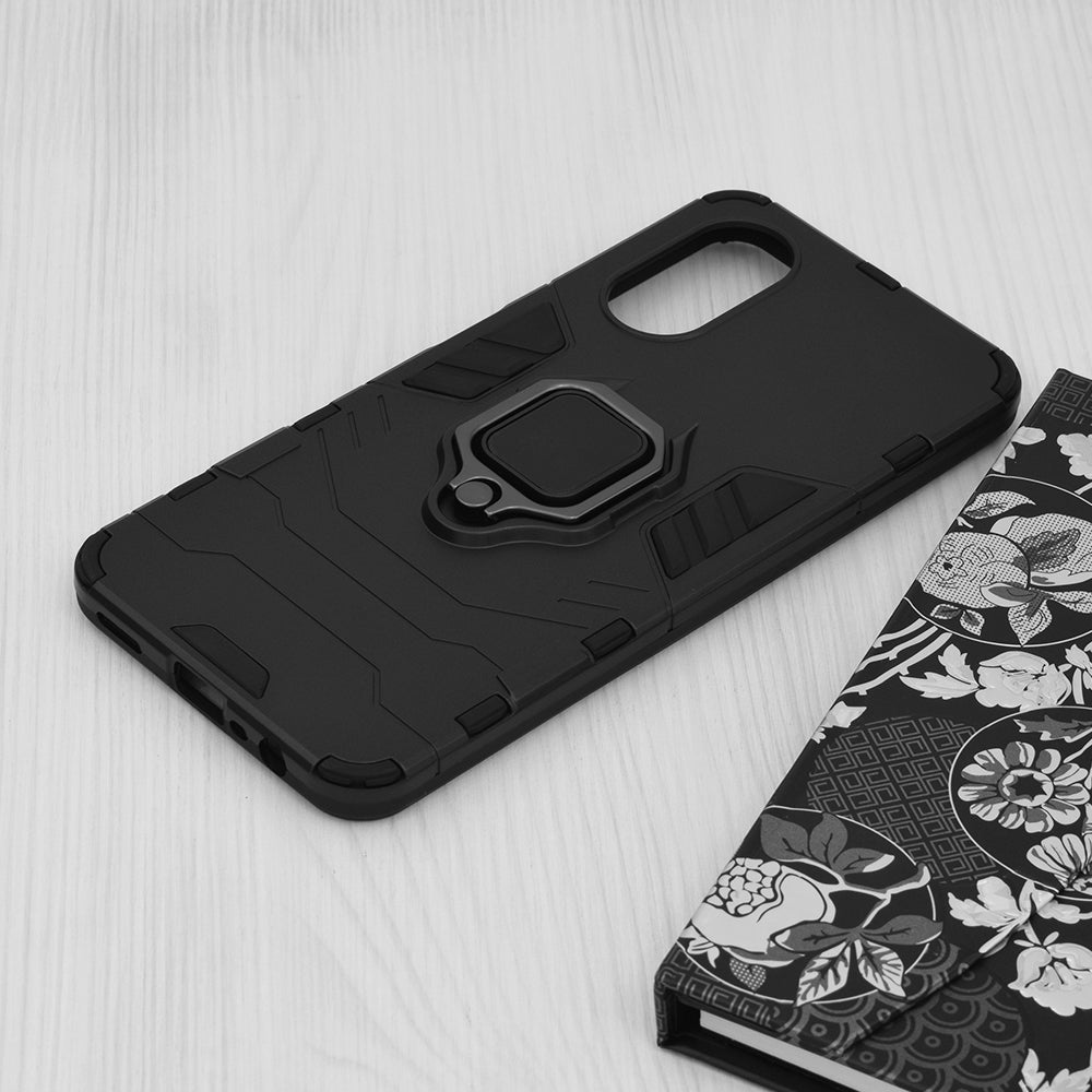 Case for Oppo A17, Techsuit, Shield, Black