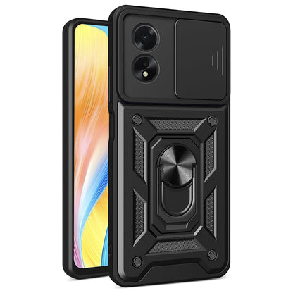 Case for Oppo A18 / A38, Techsuit, CamShield, Black