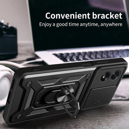 Case for Oppo A18 / A38, Techsuit, CamShield, Black