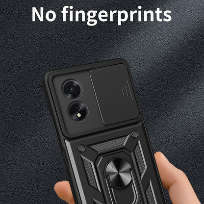 Case for Oppo A18 / A38, Techsuit, CamShield, Black