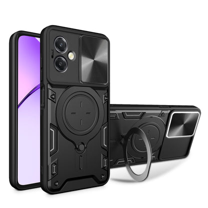 Case for Oppo A3 4G / A3, Techsuit, CamGuard Pro, Black