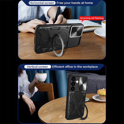 Case for Oppo A3 4G / A3, Techsuit, CamGuard Pro, Black