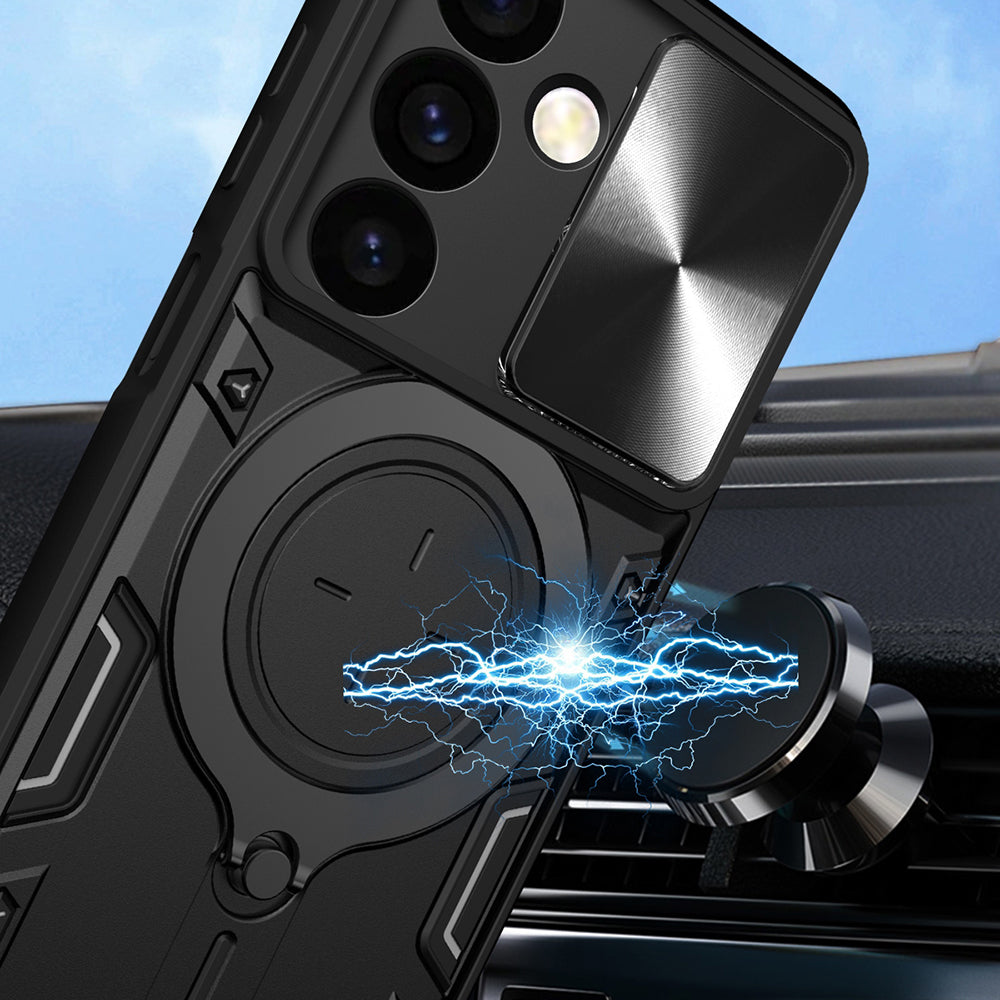 Case for Oppo A3 4G / A3, Techsuit, CamGuard Pro, Black