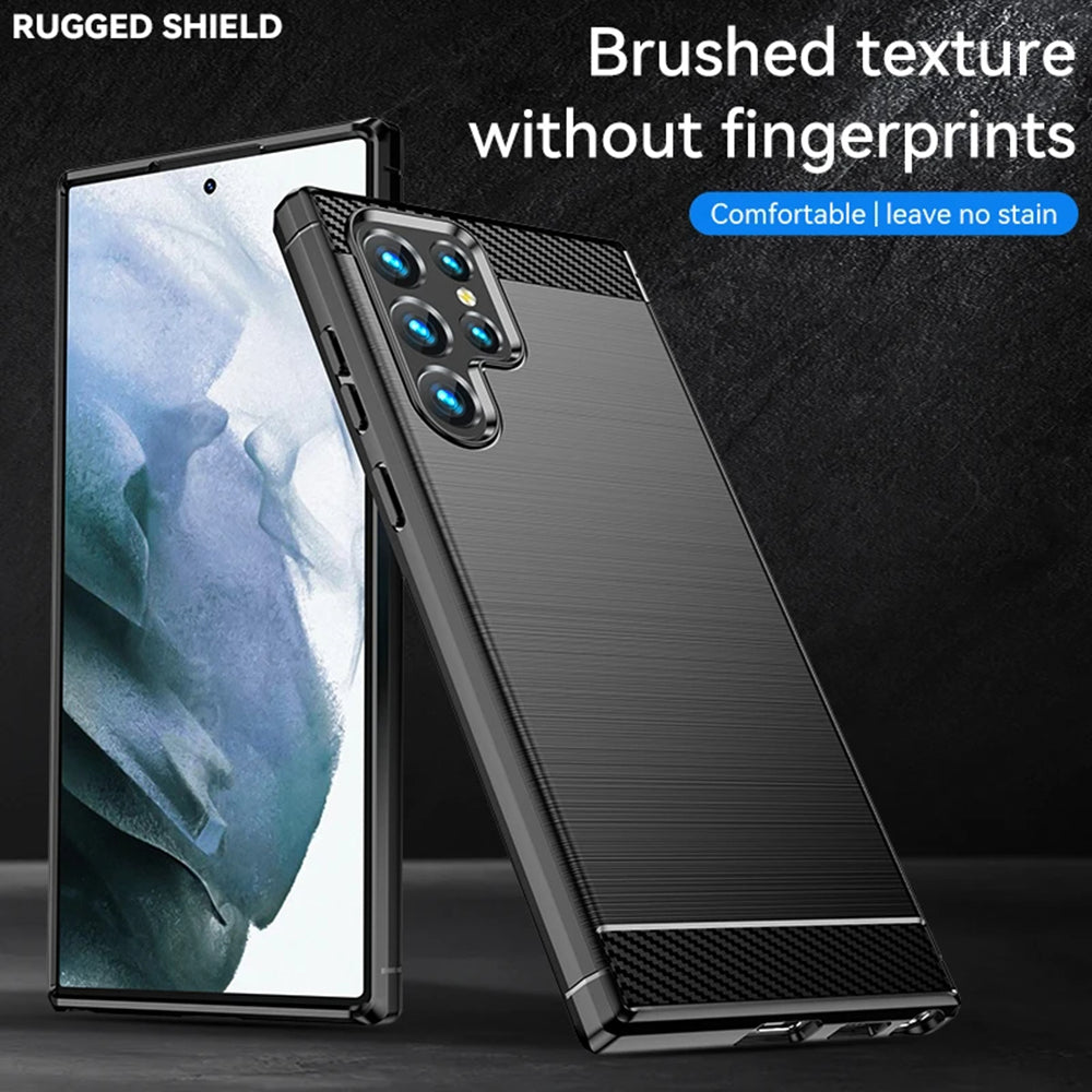 Case for Oppo A3 4G / A3, Techsuit, Carbon, Black