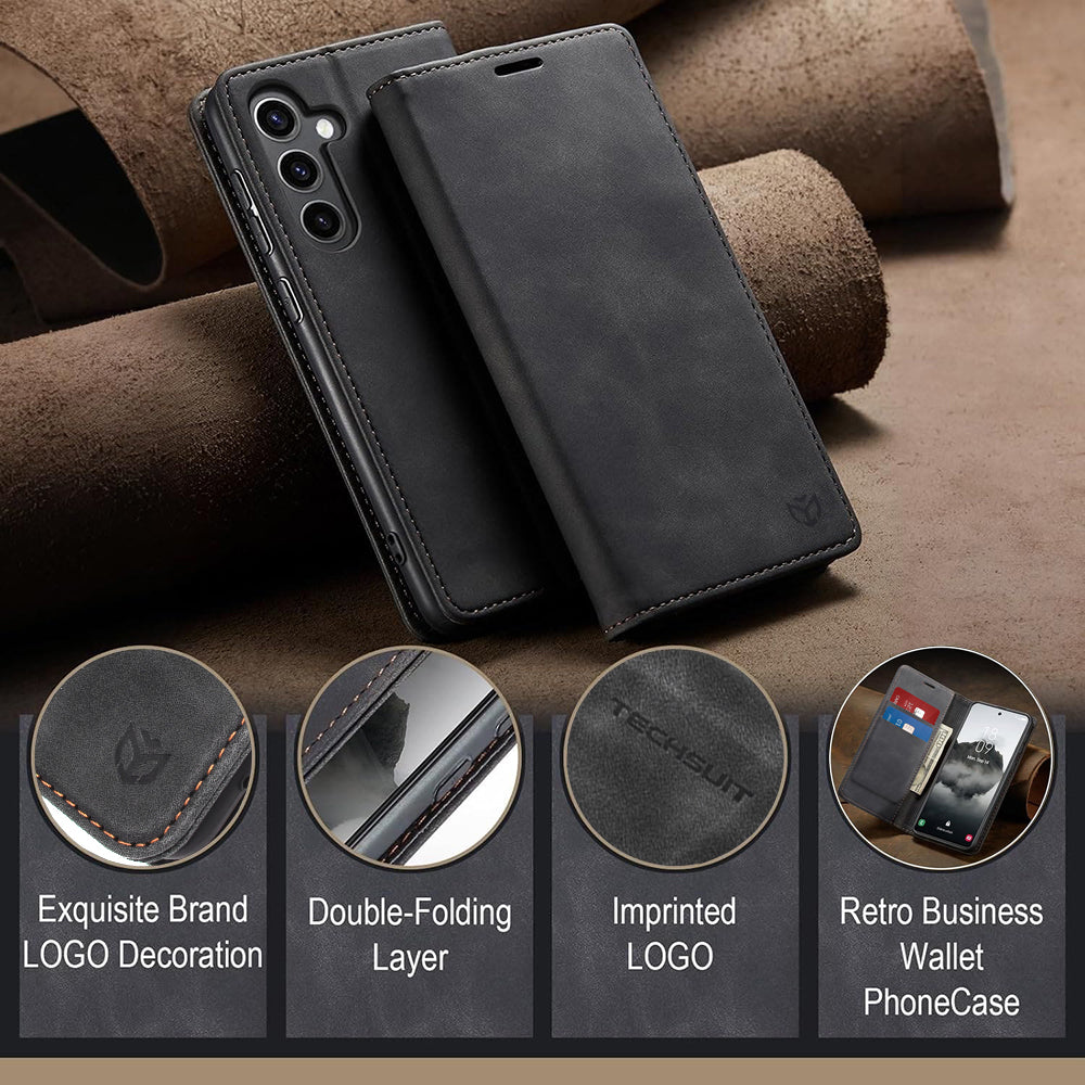 Case for Oppo A3 4G / A3, Techsuit, Confy, Black