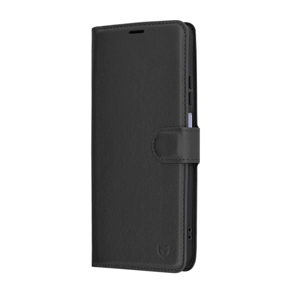 Case for Oppo A3 4G / A3, Techsuit, Leather Folio, Black