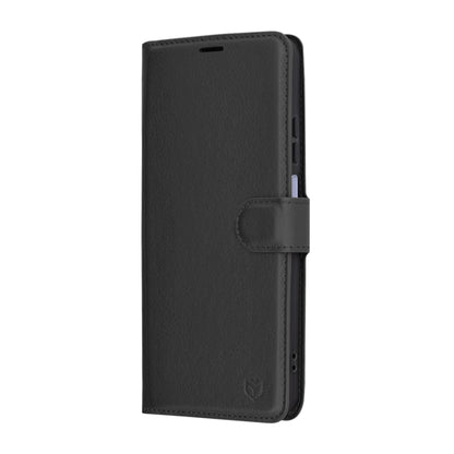 Case for Oppo A3 4G / A3, Techsuit, Leather Folio, Black