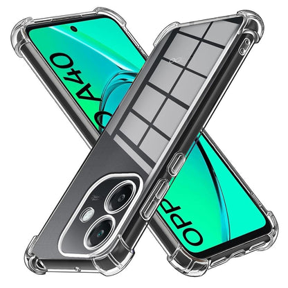 Case for Oppo A3 4G, Techsuit, Shockproof Clear, Transparent