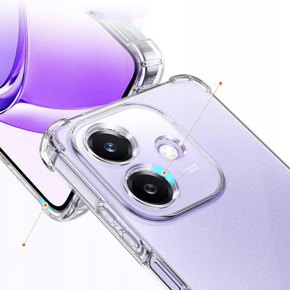Case for Oppo A3 4G, Techsuit, Shockproof Clear, Transparent
