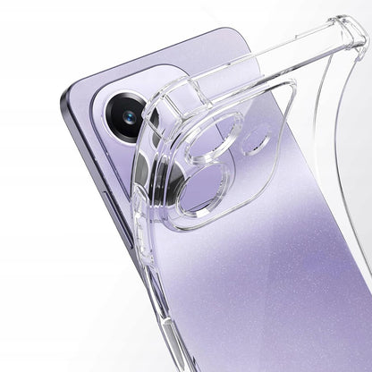 Case for Oppo A3 4G, Techsuit, Shockproof Clear, Transparent