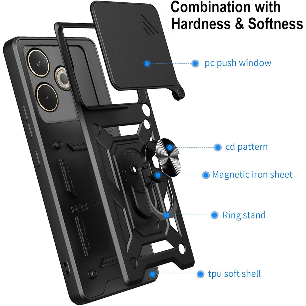 Case for Oppo A5 Pro 4G / A5 Pro, Techsuit, CamShield, Green