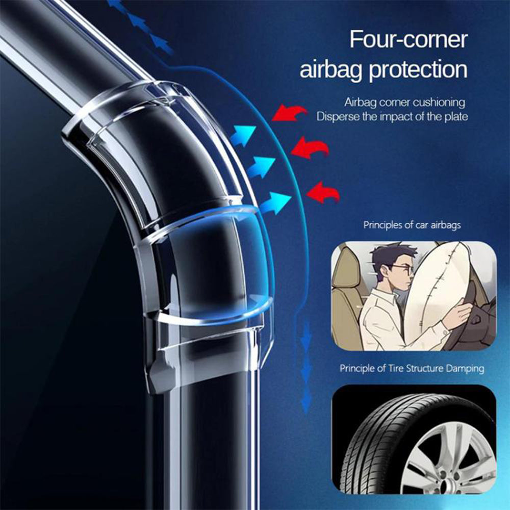 Case for Oppo A5 4G, Techsuit, Shockproof Clear, Transparent