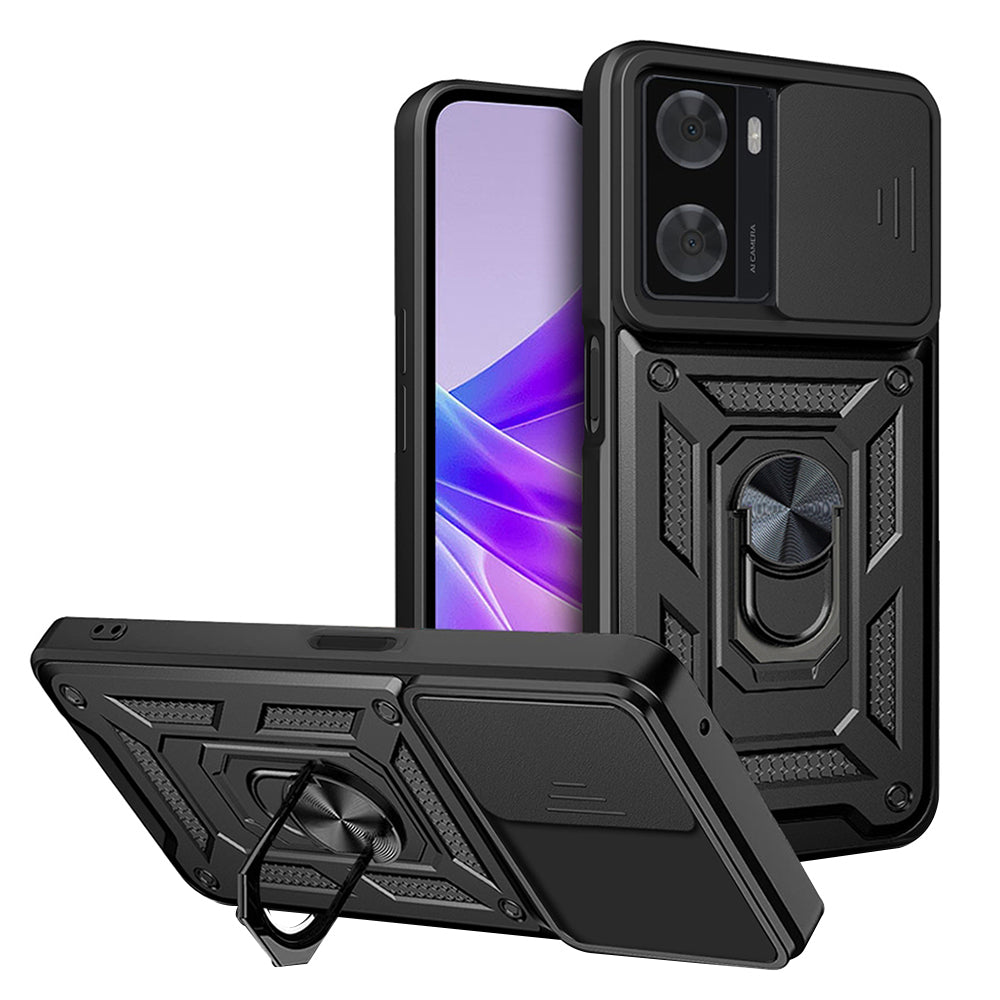 Case for Oppo A57 4G / A57s / Oneplus Nord N20 SE, Techsuit, CamShield, Black