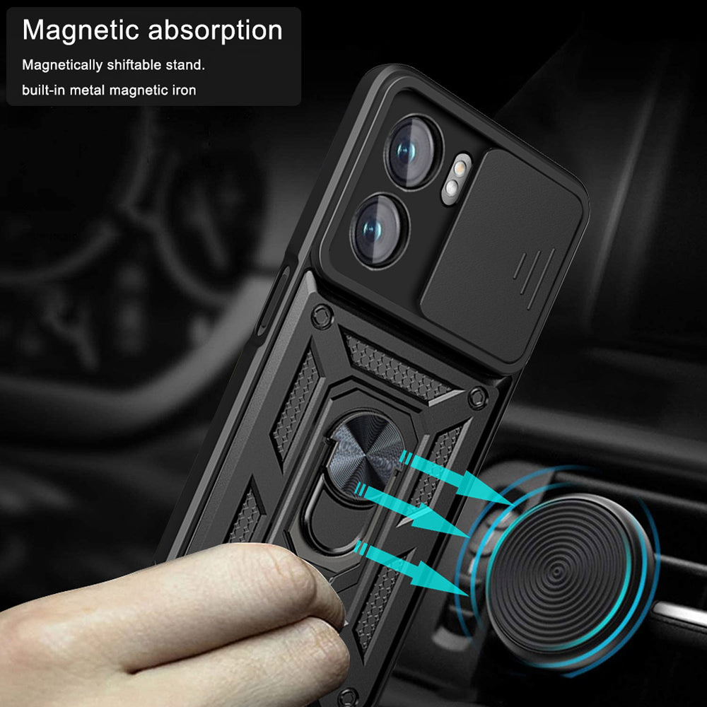 Case for Oppo A57 4G / A57s / Oneplus Nord N20 SE, Techsuit, CamShield, Black