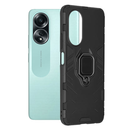 Case for Oppo A58 4G, Techsuit, Shield, Black