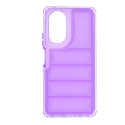 Case for Oppo A58 4G, Techsuit, Wave Shield, Purple