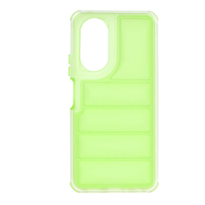 Case for Oppo A58 4G, Techsuit, Wave Shield, Green