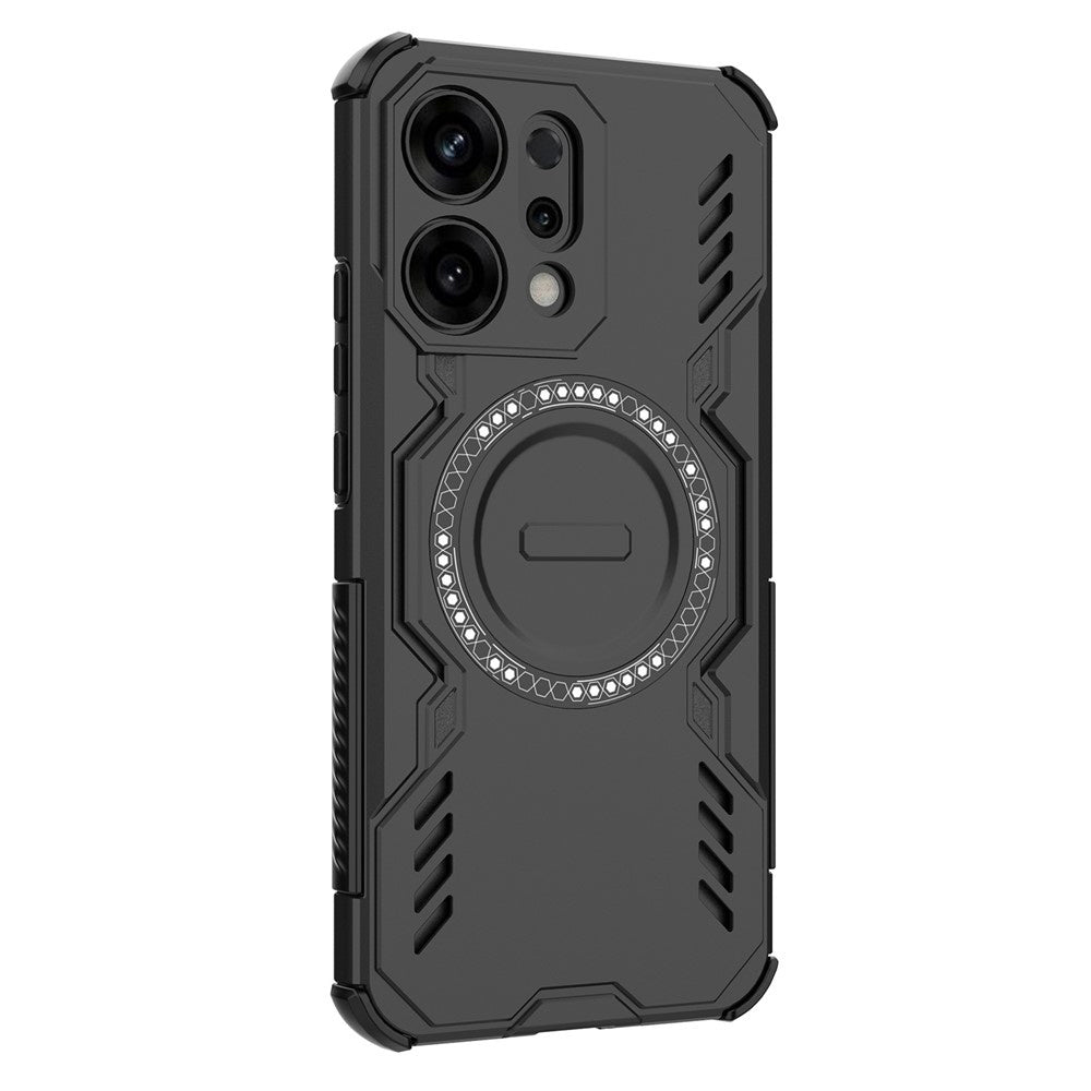 MagSafe Case for Oppo A6 Pro 5G / A6 Pro 4G, Techsuit, ArmorMag, Black