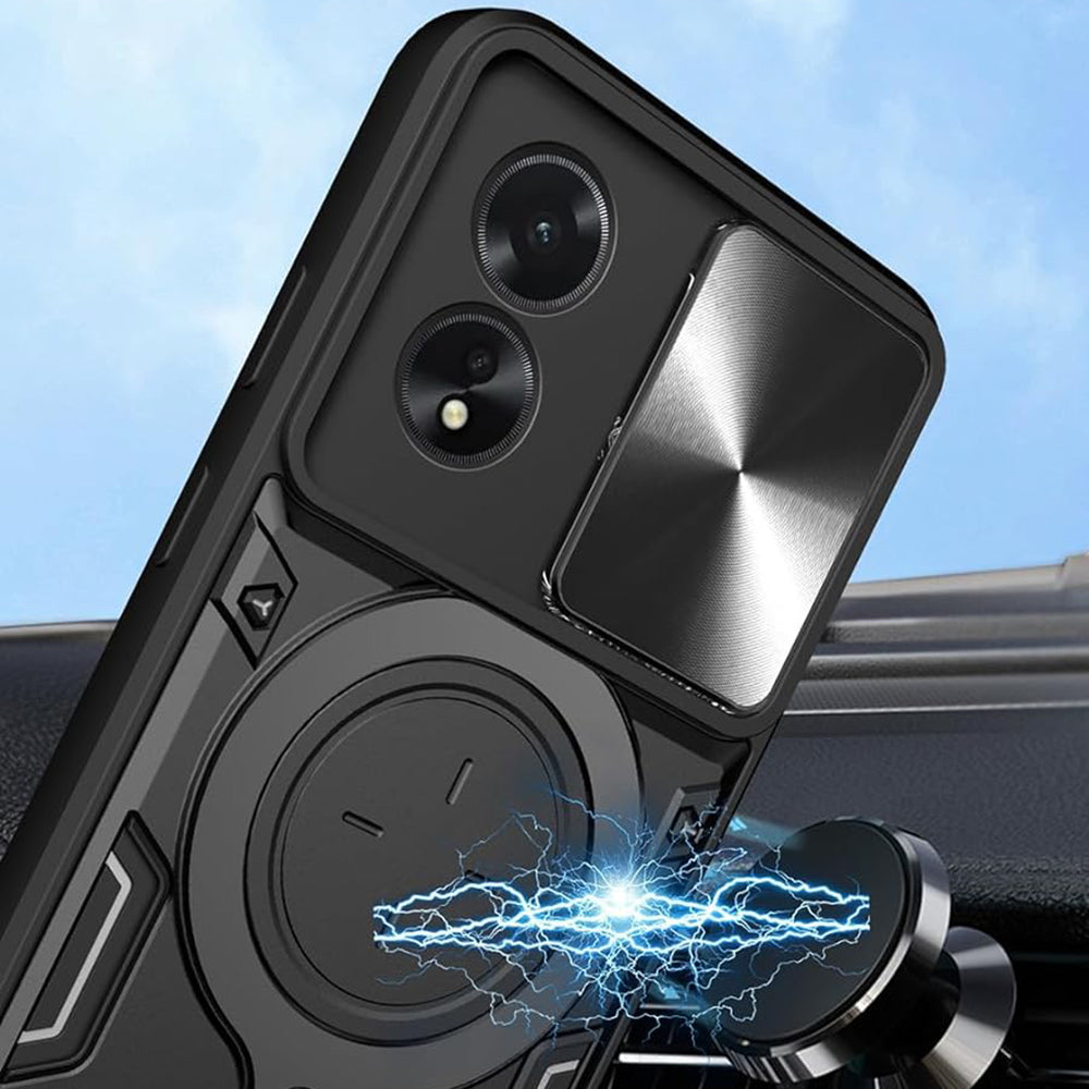 Case for Oppo A60, Techsuit, CamGuard Pro, Blue