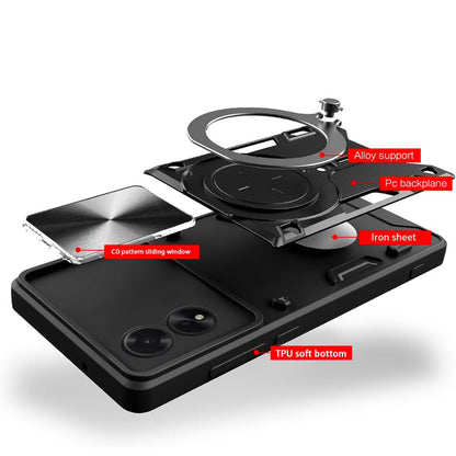 Case for Oppo A60, Techsuit, CamGuard Pro, Red